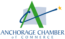 Chamber of Commerce logo with stylized letter A and star.